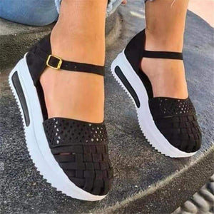 Women's Summer Fashion Thick Bottom Toe Cap Sandals Mimarta