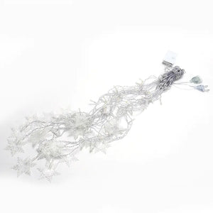 LED Snowflake Curtain Lights for Christmas & Parties Mimarta