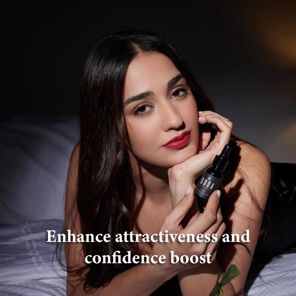 GODA For Her Pheromone Perfume for Women - Long-Lasting Women's Fragrances with Jasmine and Rose - Floral Perfume Oil with Sweet &amp; Spicy Aroma - Vegan &amp; Cruelty-Free Travel Perfume - 15ml/0.50 fl. oz Rieworkes