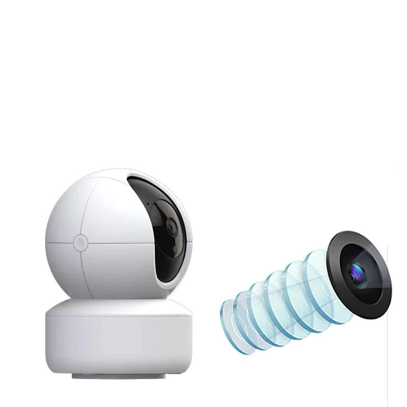 1080p HD Security Camera for Pets &amp; Babies, 2.4GHz, Night Vision, Motion Detection, Cloud &amp; SD Card Storage Rieworkes