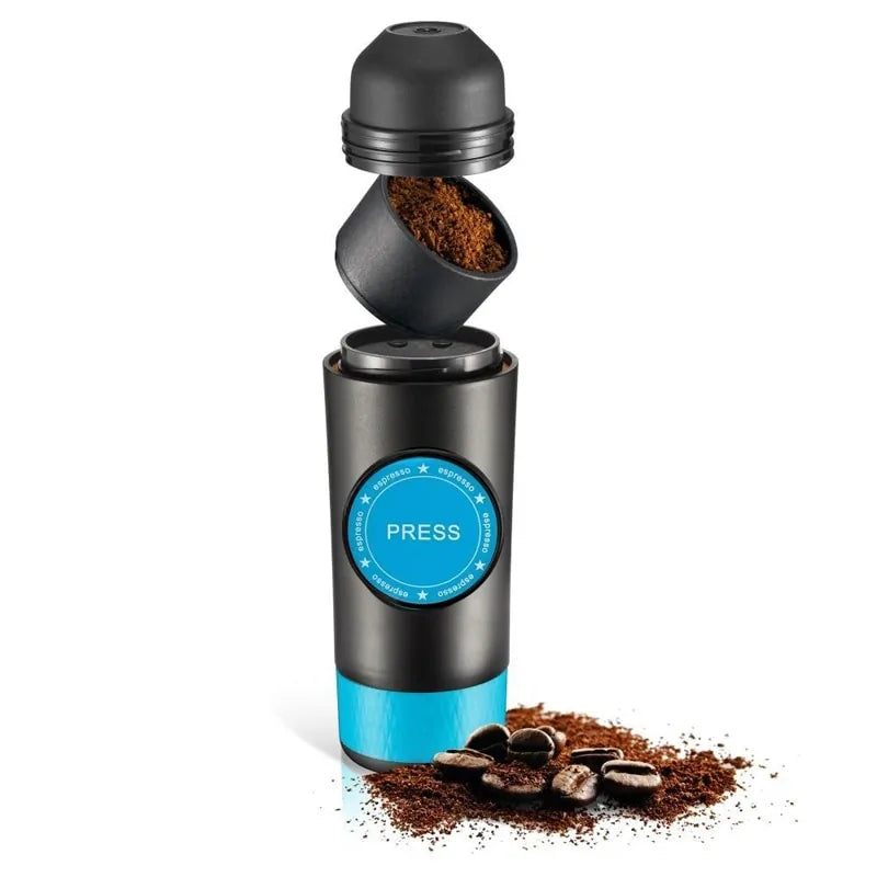 2 in 1 Capsule & Ground Mini Espresso Portable Coffee Maker Rieworkes