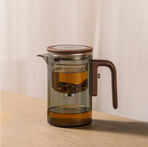 Glass Teapot with Heat-Resistant Filter Mimarta