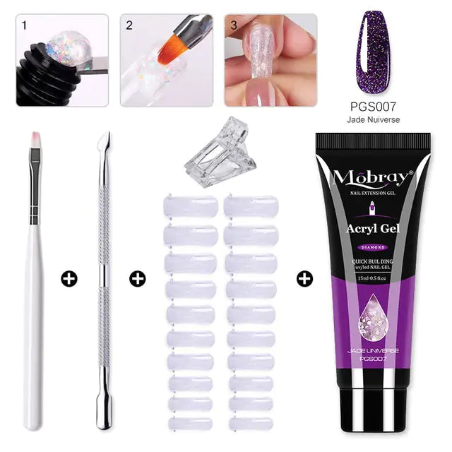 Nail Quick Building Crystal Gel Rieworkes