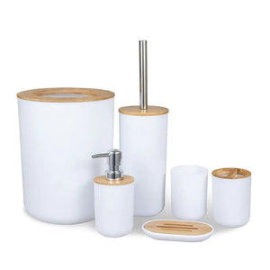 Minimalistic Bathroom Accessories Set Rieworkes