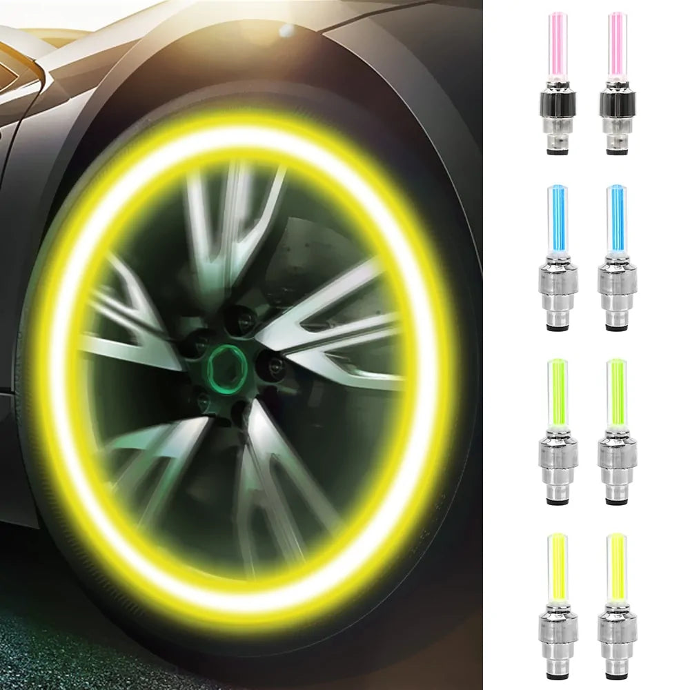 Tire Valve Cap Decorative Lantern Lamp Rieworkes