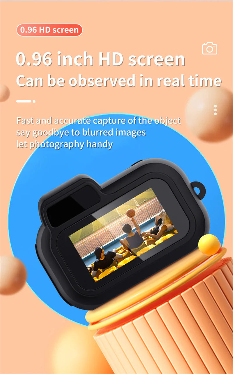 Compact 1080p HD Retro Mini Camera - Perfect Pocket-Sized Gift for Any Occasion! Mimarta