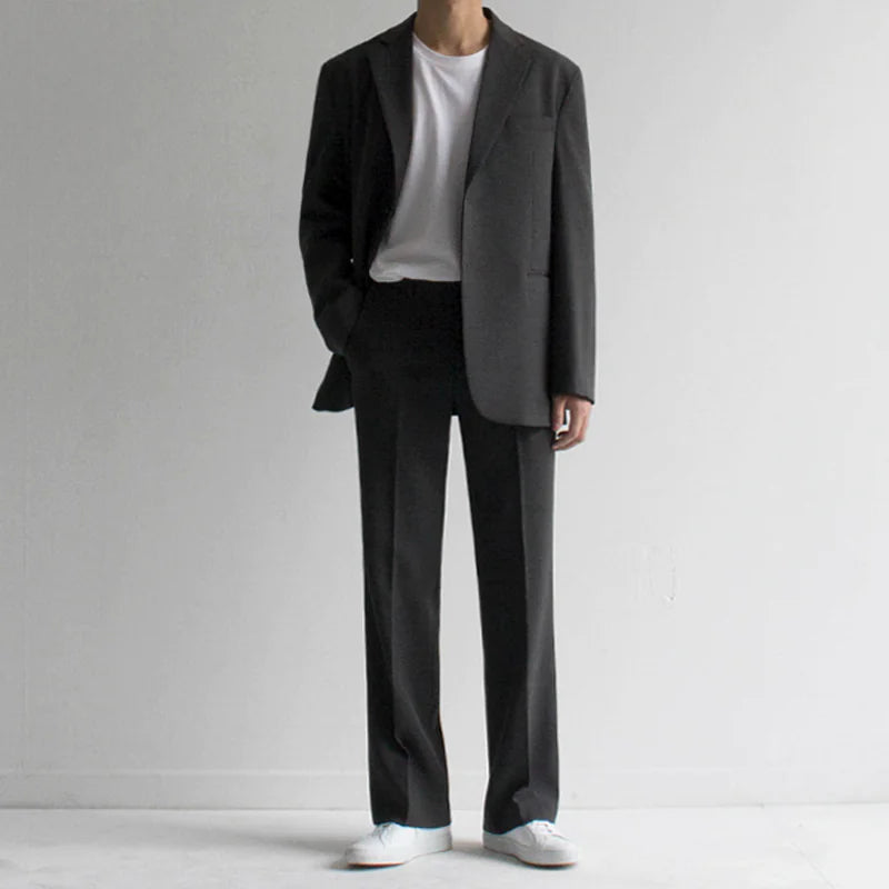 Men's Formal Suit Set - Blazer &amp; Pants Rieworkes