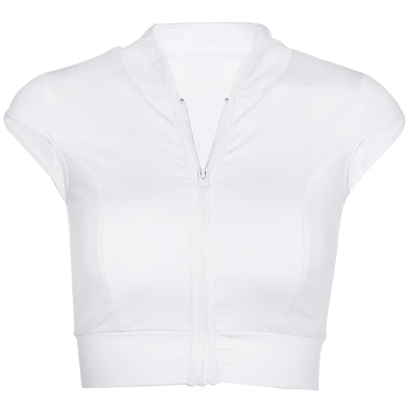 Sport Top Women Breathable Yoga Gym Top Woman Rieworkes