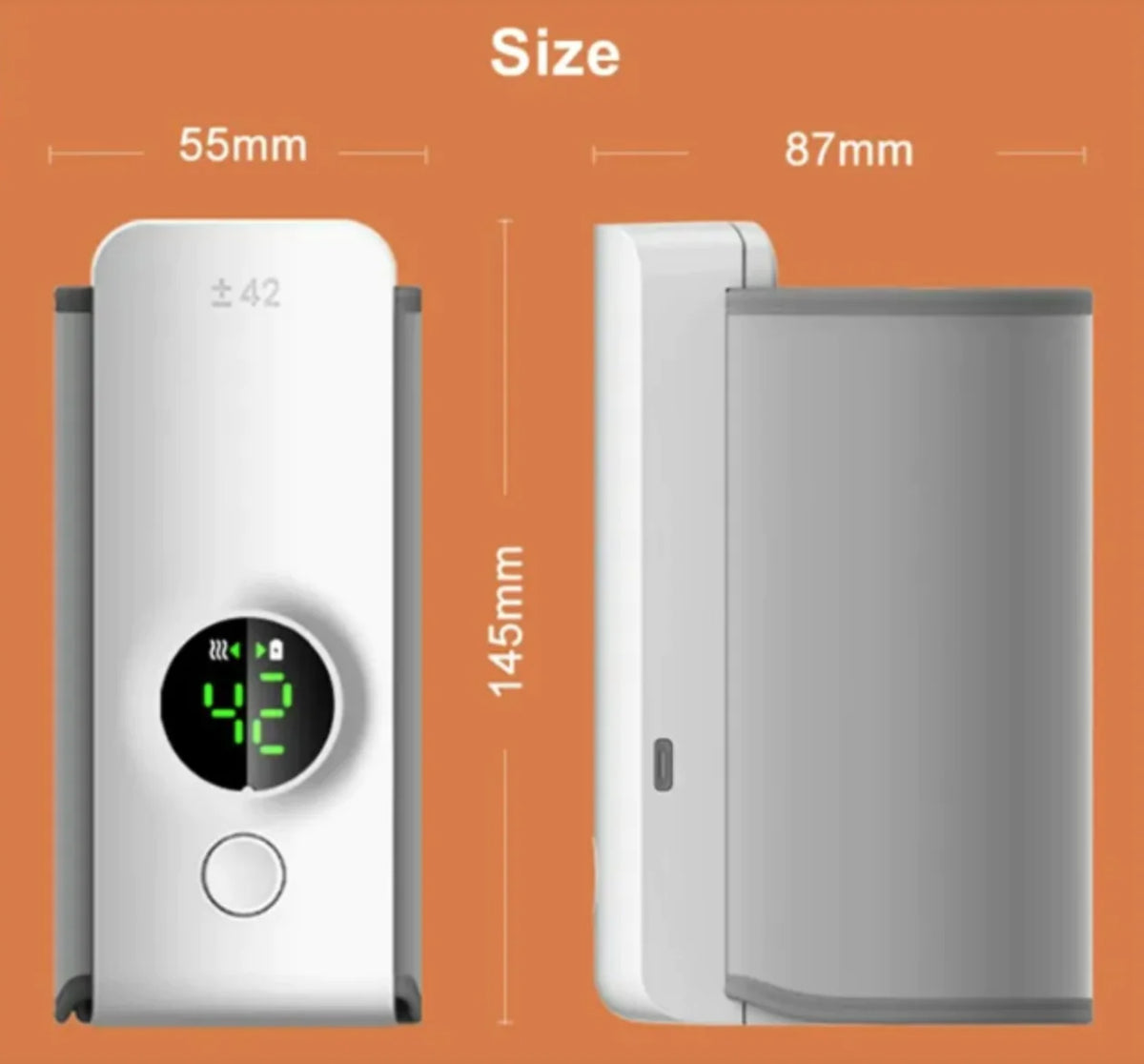 Portable Wireless Baby Bottle Warmer Mimarta