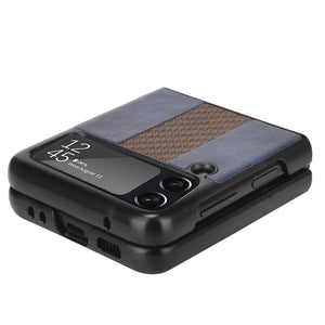 For Samsung Galaxy Z Flip 3 5G Slim Folding Leather Shockproof Phone Case Cover Rieworkes