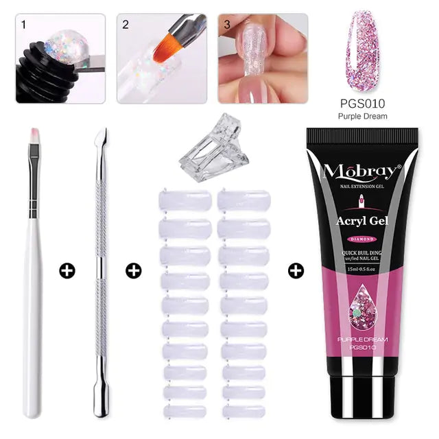 Nail Quick Building Crystal Gel Rieworkes