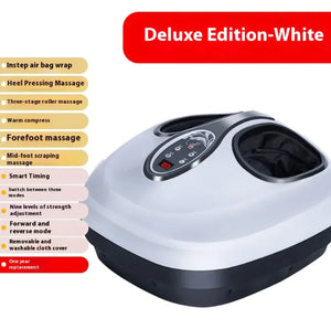 Automatic Shiatsu Foot Massager with Acupoint Kneading & Airbag – Home Electric Heat & Air Pressure Massage Machine Mimarta