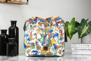 Dooney & Bourke Disney Medium Jungle Book Bucket Bag Rieworkes