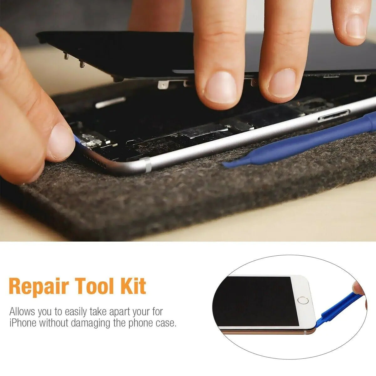 20 in 1 Mobile Phone Screen Opening Repair Tools Kit Screwdriver Set For iPhone Rieworkes