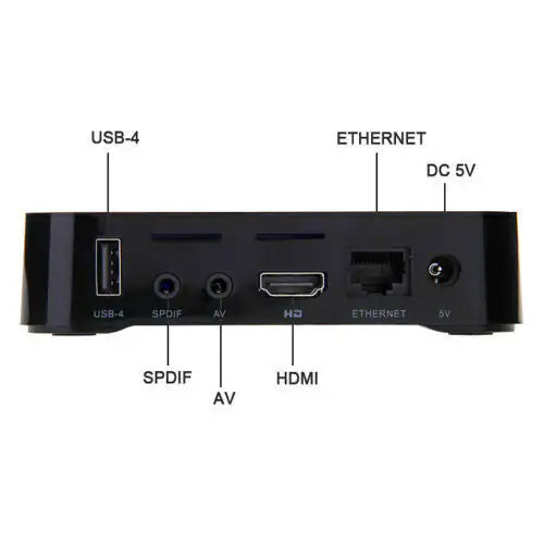 MXQ Pro 4K Ultra HD 64Bit Wifi Android 7.1 Quad Core Smart TV Box Media Player Rieworkes