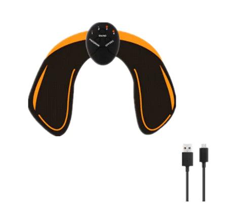 EMS Abdominal &amp; Hip Trainer Toner: USB Fitness Gear for Home Gym Rieworkes