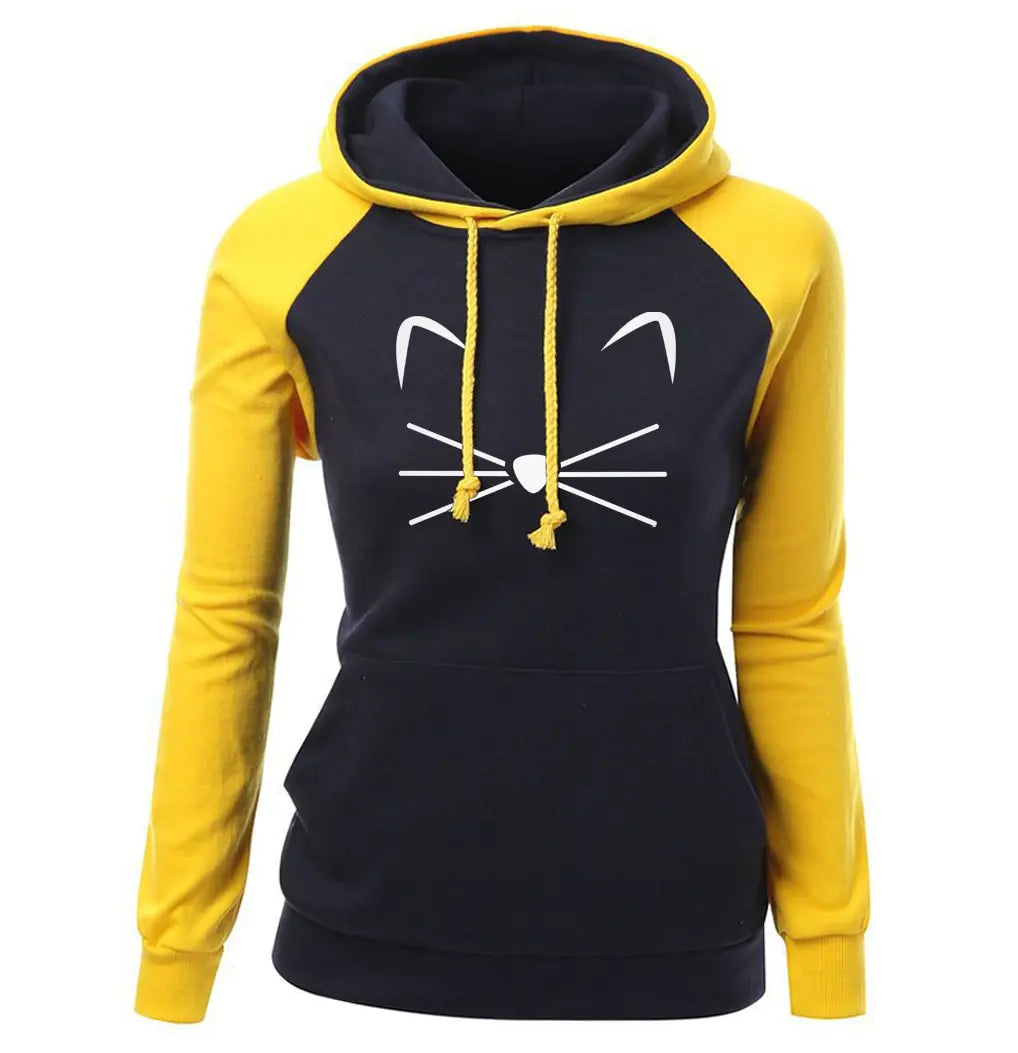 Women's Autumn Winter Coat and Hoodie Set Mimarta
