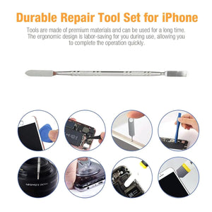 20 in 1 Mobile Phone Screen Opening Repair Tools Kit Screwdriver Set For iPhone Rieworkes