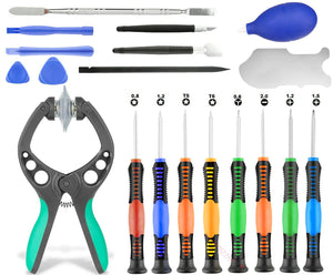 20 in 1 Mobile Phone Screen Opening Repair Tools Kit Screwdriver Set For iPhone Rieworkes