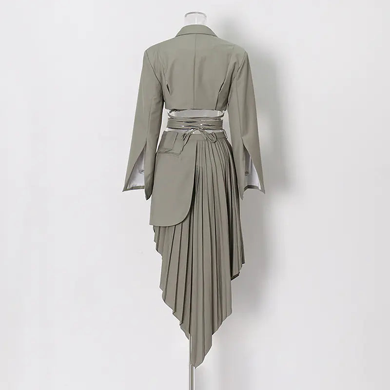 2024 Spring Women's Two-Piece Suit with Skirt Set Mimarta
