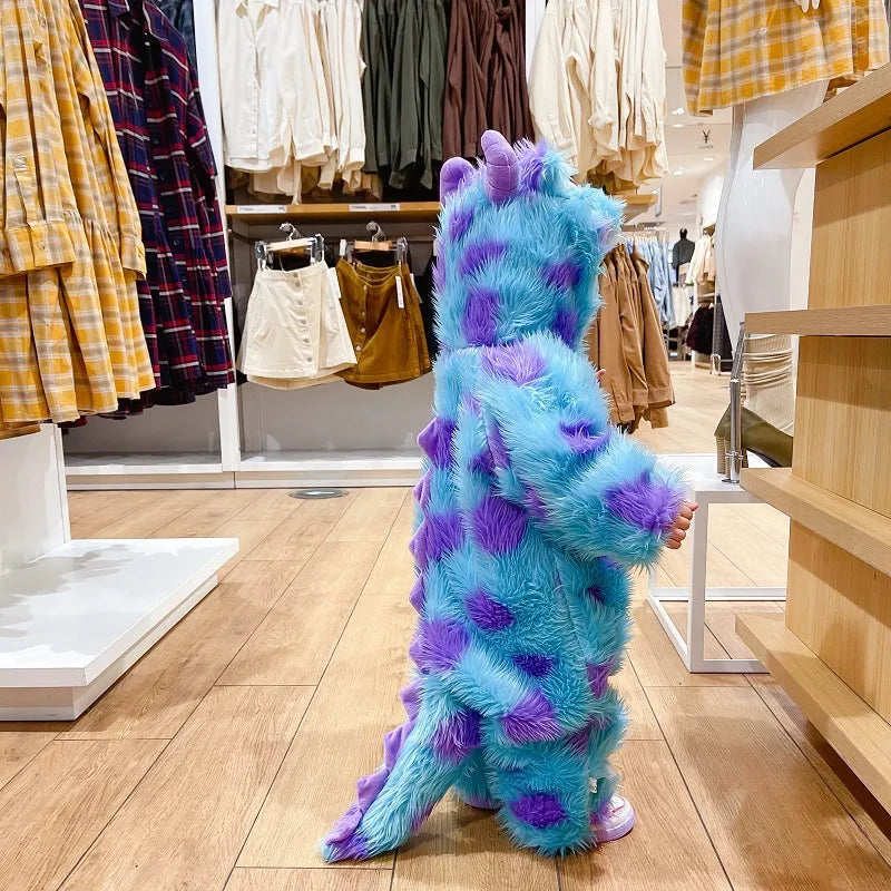 Cute Animal Baby Jumpsuit With Hooded Zipper Mimarta