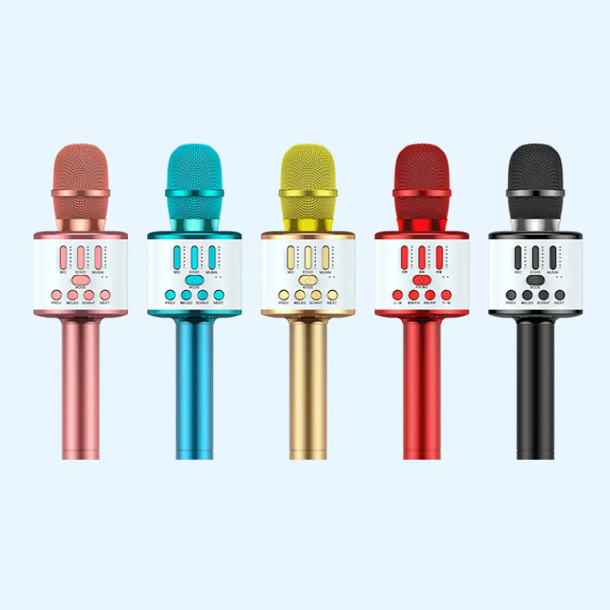 Karaoke Party Microphone With Bluetooth Rieworkes