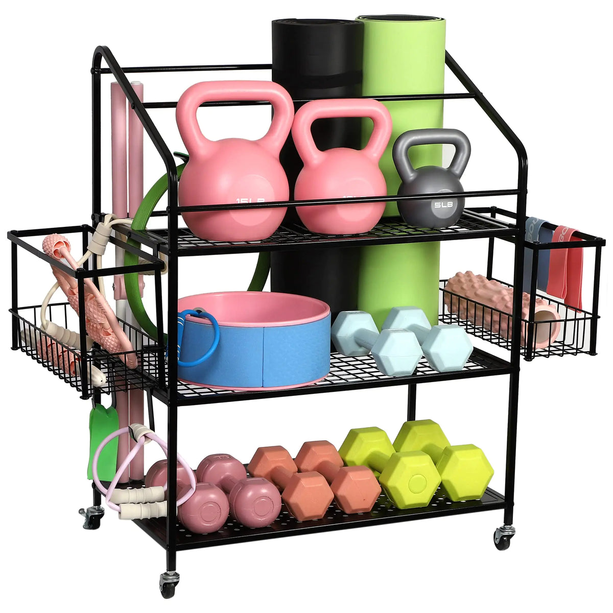 Weight Rack For Home Gym Home Gym Storage Rack Workout Storage Home Gym Storage Home Gym Organizer Gym Storage Organizer Exercise Equipment Storage Weight Storage Gym Rack Kettlebell Rack Mimarta