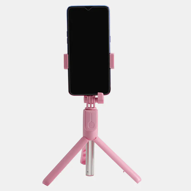 J861 Dual Light Bluetooth Selfie Stick with Tripod & LED Ring Light Mimarta