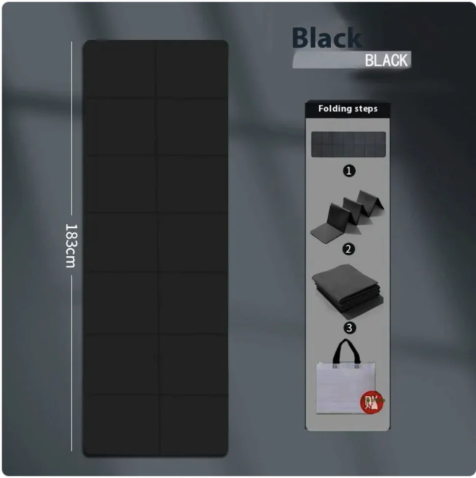 Folding Yoga Mat &amp; Tatami Mattress - Thickened Floor Mat for Lounging and Relaxation Rieworkes