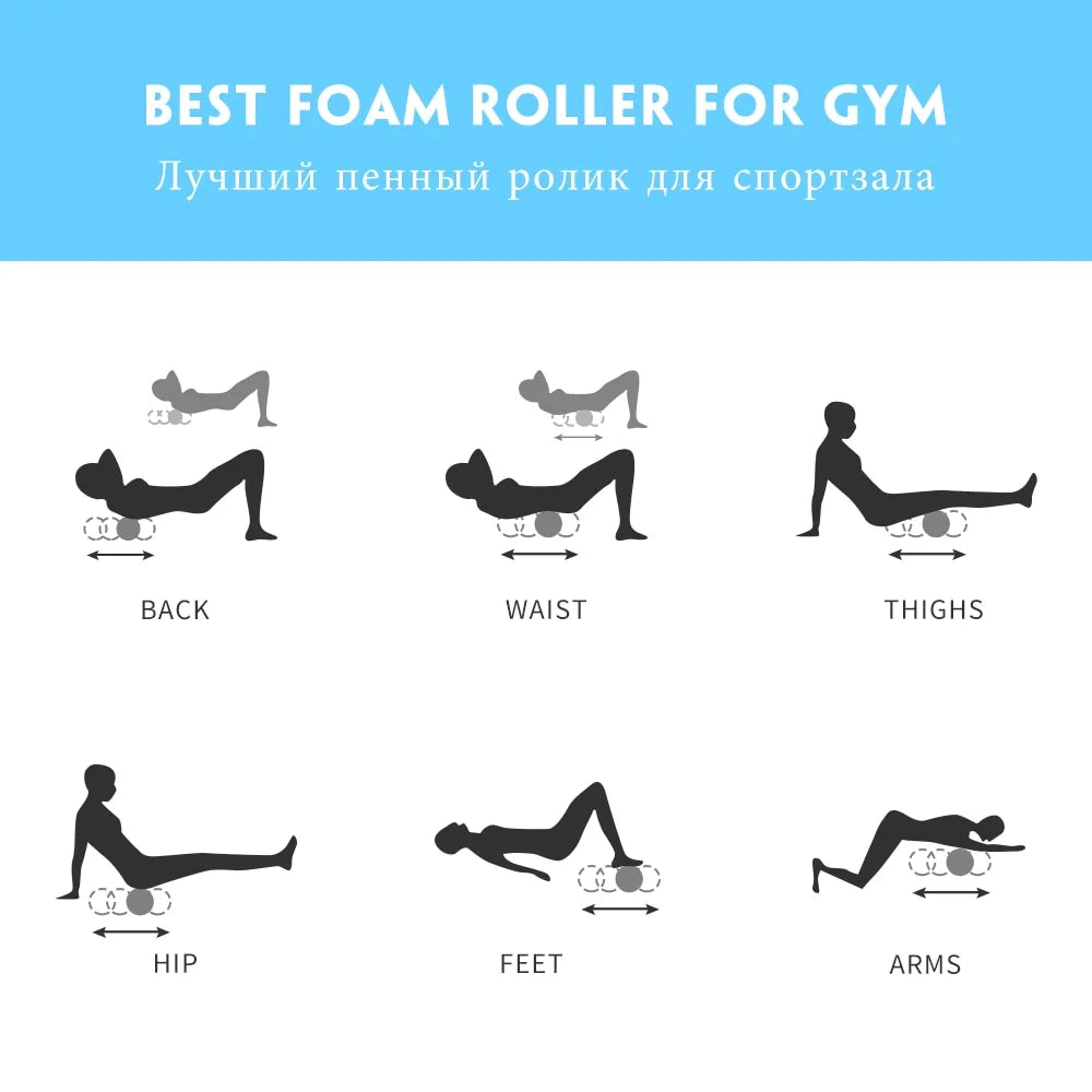 Fitness Equipment Pilates Foam Roller Gym Rieworkes