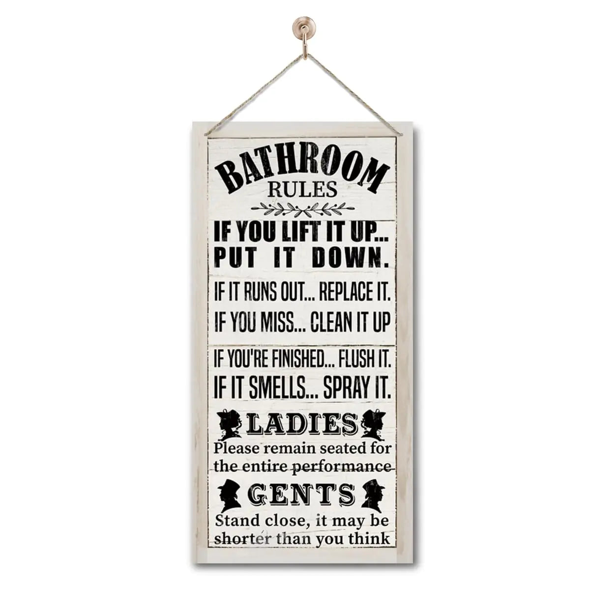Rustic Bathroom Decor Western Bathroom Decor Funny Bathroom Signs Wall Decor Bathroom Decor Farmhouse Bathroom Decor Country Bathroom Decor Bathroom Signs Bathroom Rules Wall Décor B1 Mimarta