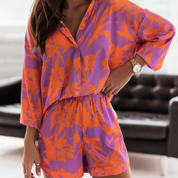 Julie Shorts and Shirt Set Rieworkes