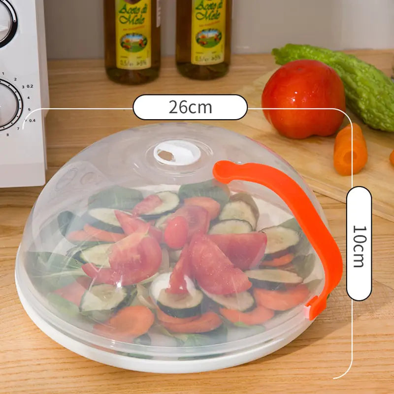 Microwave Food Cover Splash Proof Plate Cover Rieworkes