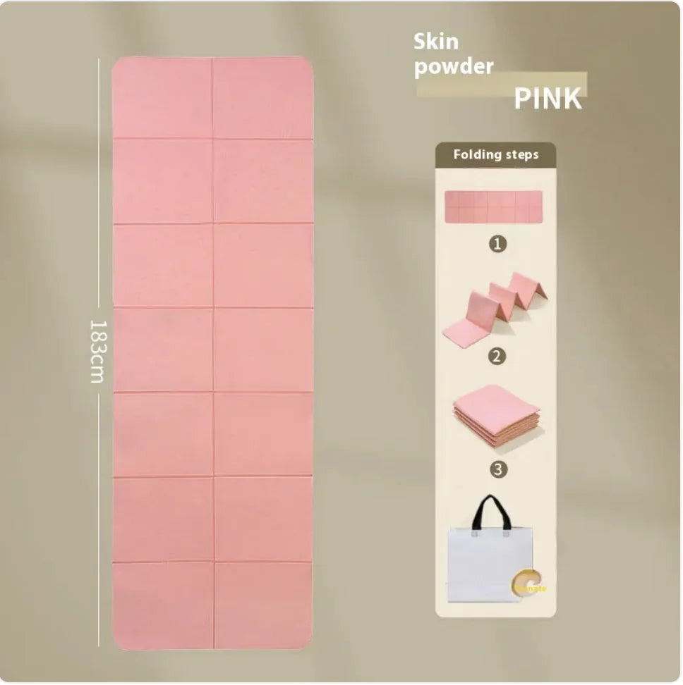 Folding Yoga Mat &amp; Tatami Mattress - Thickened Floor Mat for Lounging and Relaxation Rieworkes