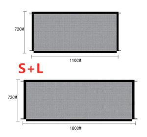 Black Foldable Protection Pet Safety Gate Rieworkes