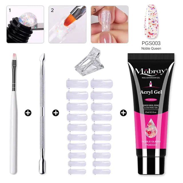 Nail Quick Building Crystal Gel Rieworkes