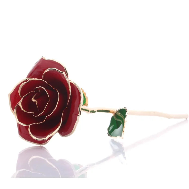 Gold-Plated 24K Rose Rieworkes