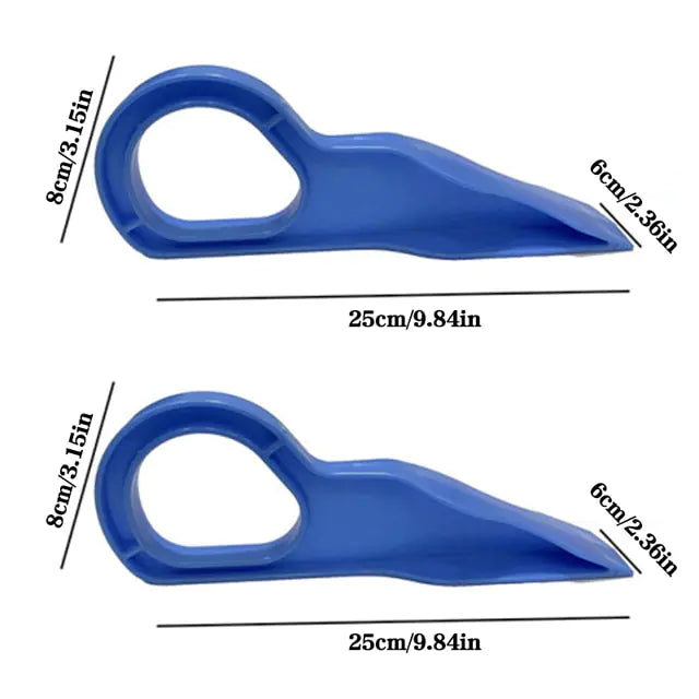 ErgoLift Mattress Wedge: 1/2 Piece Set - Ergonomic Bed Elevator Tool for Easy Lifting &amp; Back Pain Relief Rieworkes