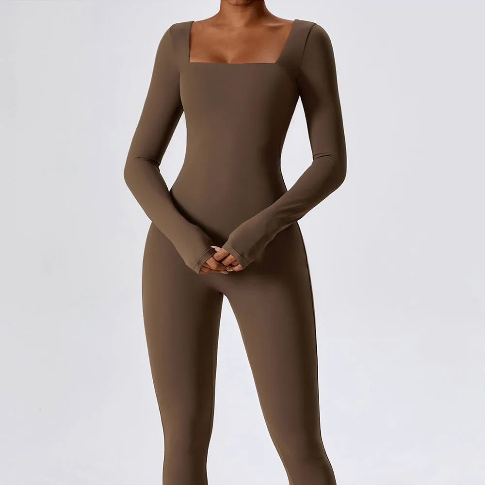 Jumpsuit Gym Workout Yoga Clothes Rieworkes