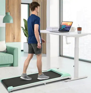 2 In 1 Under Desk Electric Treadmill 2.5HP, Remote Control, Display, Walking Jogging Running Machine Fitness Equipment For Home Gym Office Mimarta