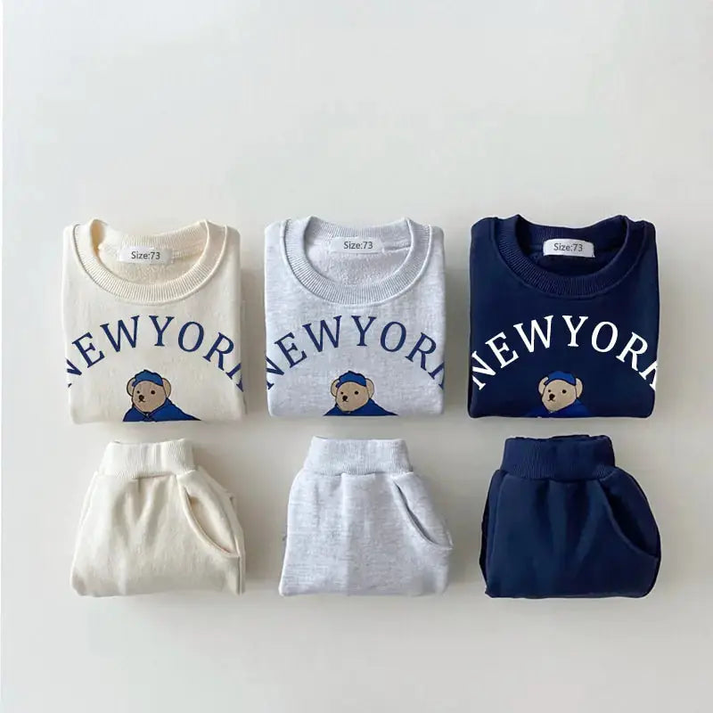 Baby Casual Hoodie and Pants Set FMPDC Official Store