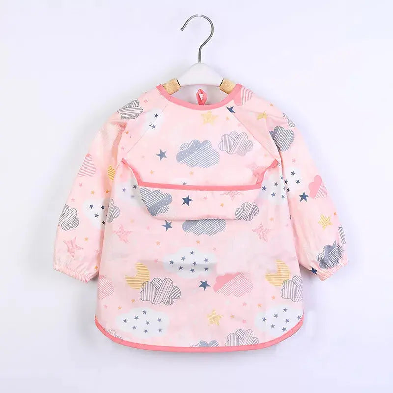 Baby Kids Long Sleeve Scarf Waterproof Apron COZOK Sweety Store