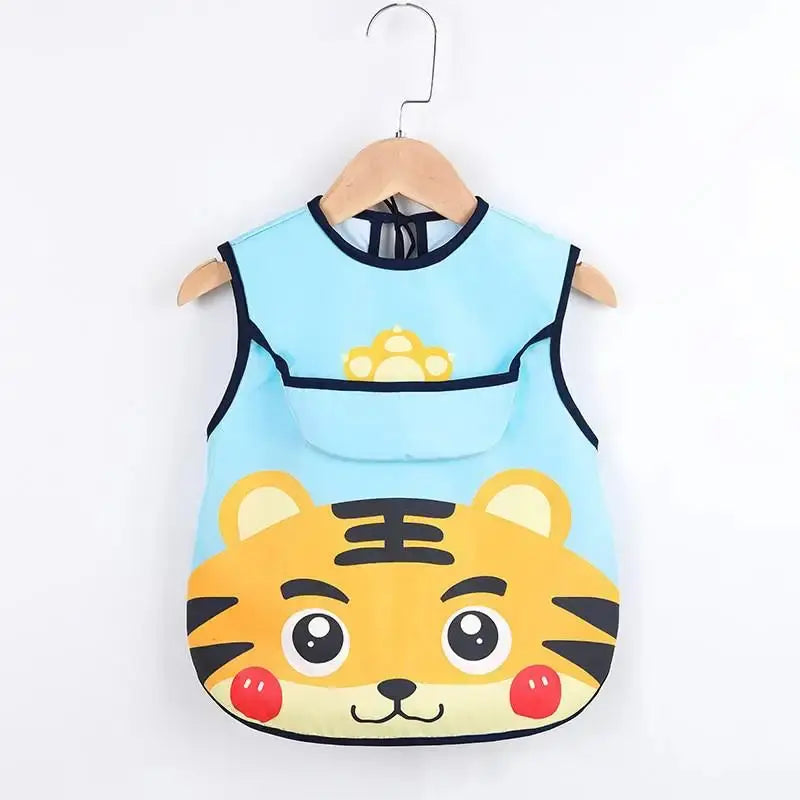 Baby Kids Long Sleeve Scarf Waterproof Apron COZOK Sweety Store