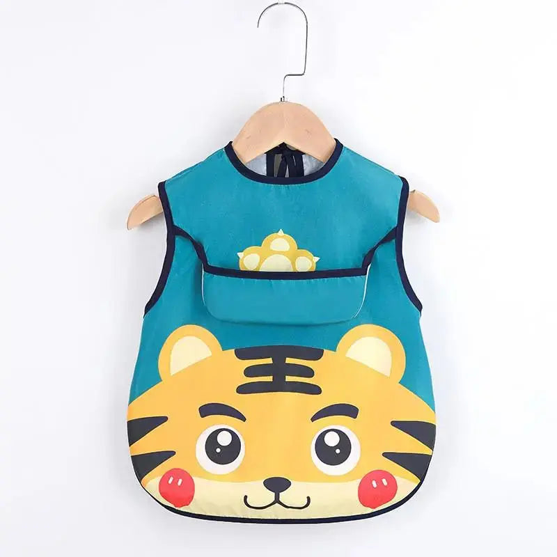 Baby Kids Long Sleeve Scarf Waterproof Apron COZOK Sweety Store