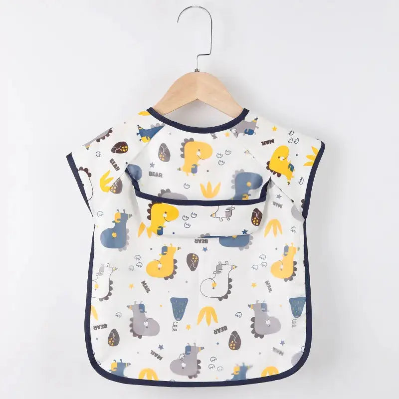Baby Kids Long Sleeve Scarf Waterproof Apron COZOK Sweety Store