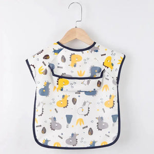 Baby Kids Long Sleeve Scarf Waterproof Apron COZOK Sweety Store
