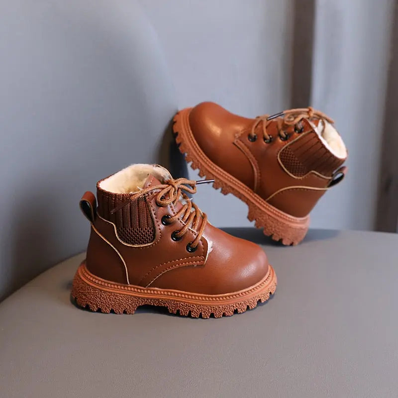Toddlers/Kids Boots Winter-Warm-Thick-Cotton Shoe Children Footwear Store