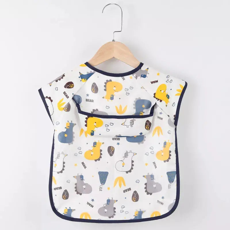 Baby Kids Long Sleeve Scarf Waterproof Apron COZOK Sweety Store