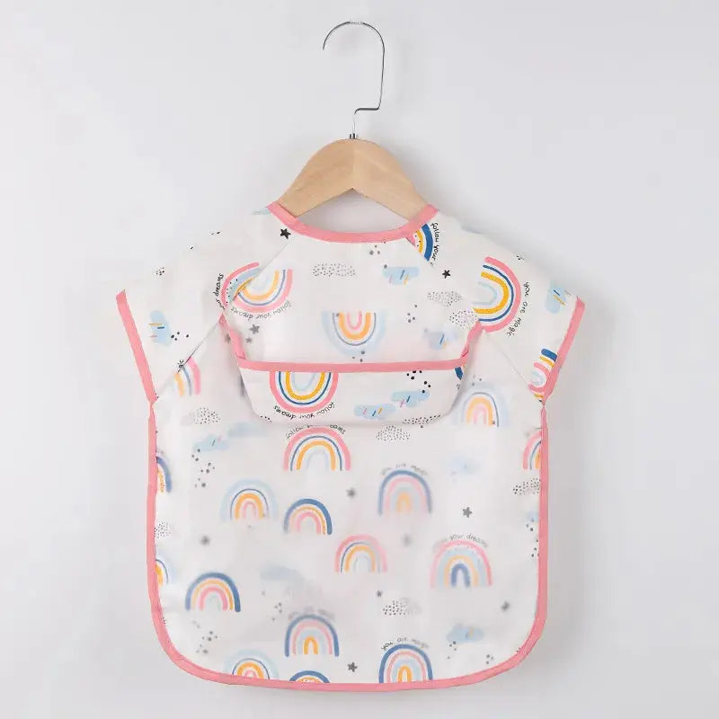 Baby Kids Long Sleeve Scarf Waterproof Apron COZOK Sweety Store