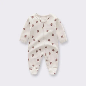 Newborn Baby Knitted Footie Jumpsuit KungFu Kids Store